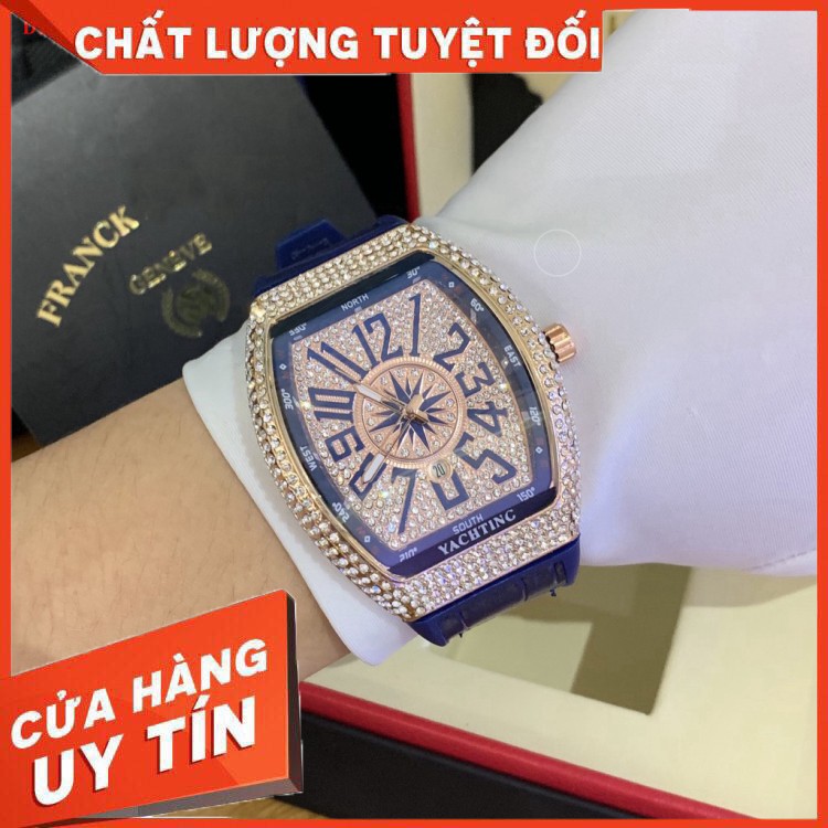 Đồng hồ nam FM-42 - Full Đá sang trọng bảo hành 12 tháng - Franck
