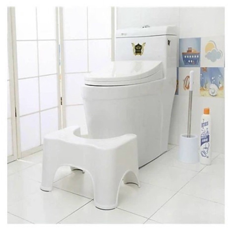 Ghế kê chân nhà vệ sinh