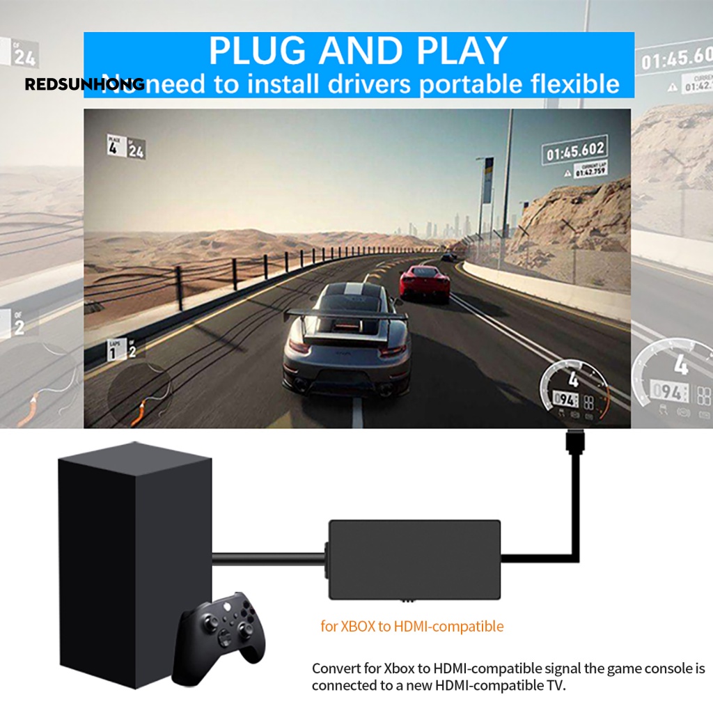 Đầu Chuyển Đổi HDTV Dễ Lắp Đặt Chuyên Dụng Cho XBOX