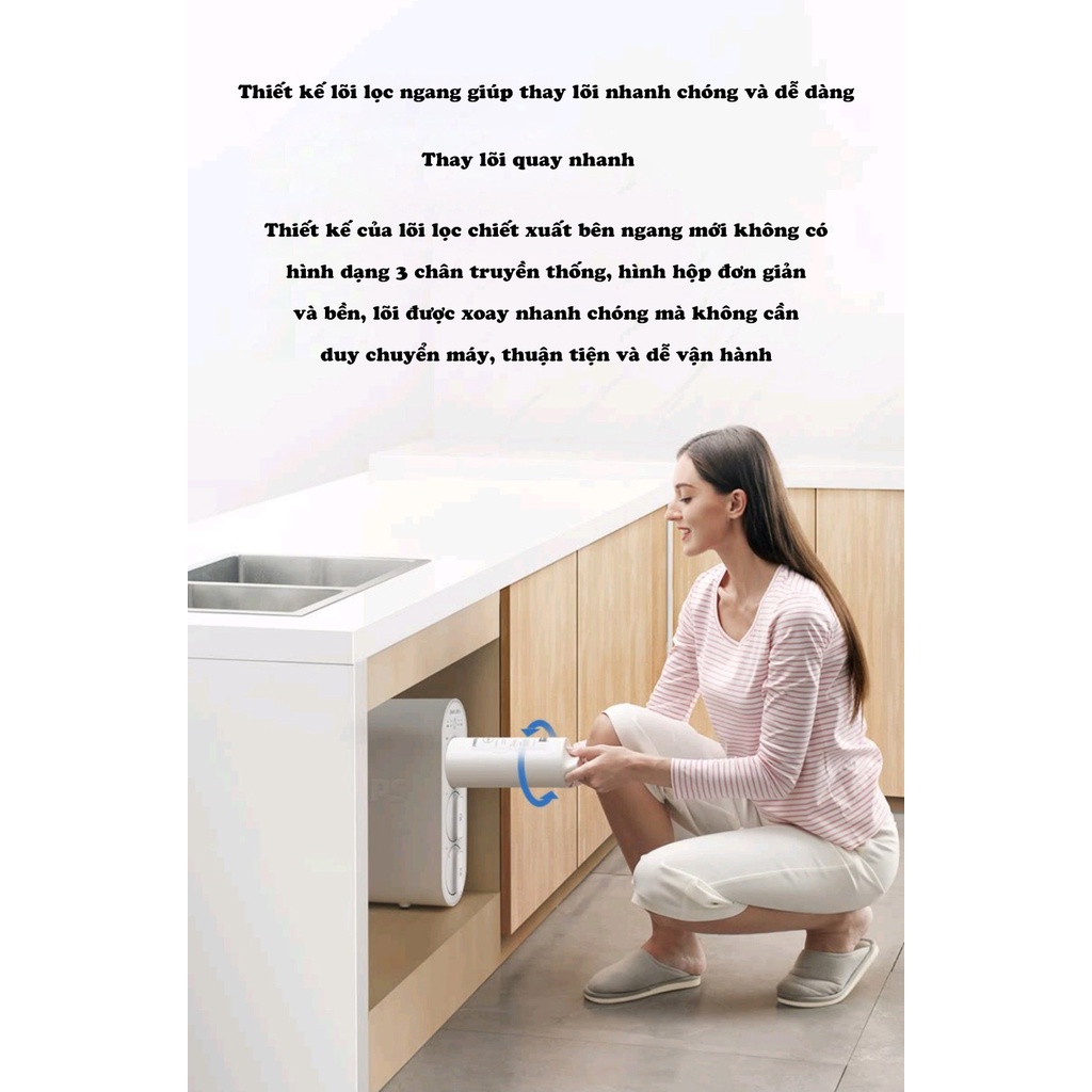 Máy lọc nước gia đình Philips.  nhà bếp siêu lọc máy lọc nước nhà bếp uống trực tiếp không có tạp chất