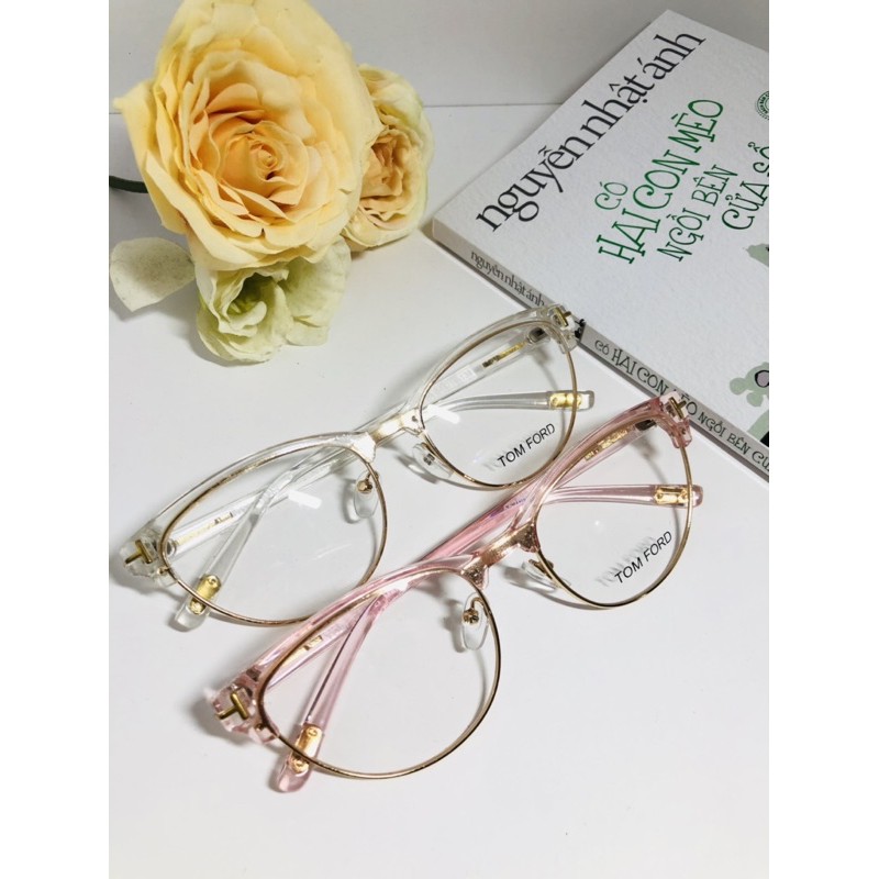 Gọng Kính Tomford Nhựa Dẻo Mắt Kính Bọc Hợp Kim