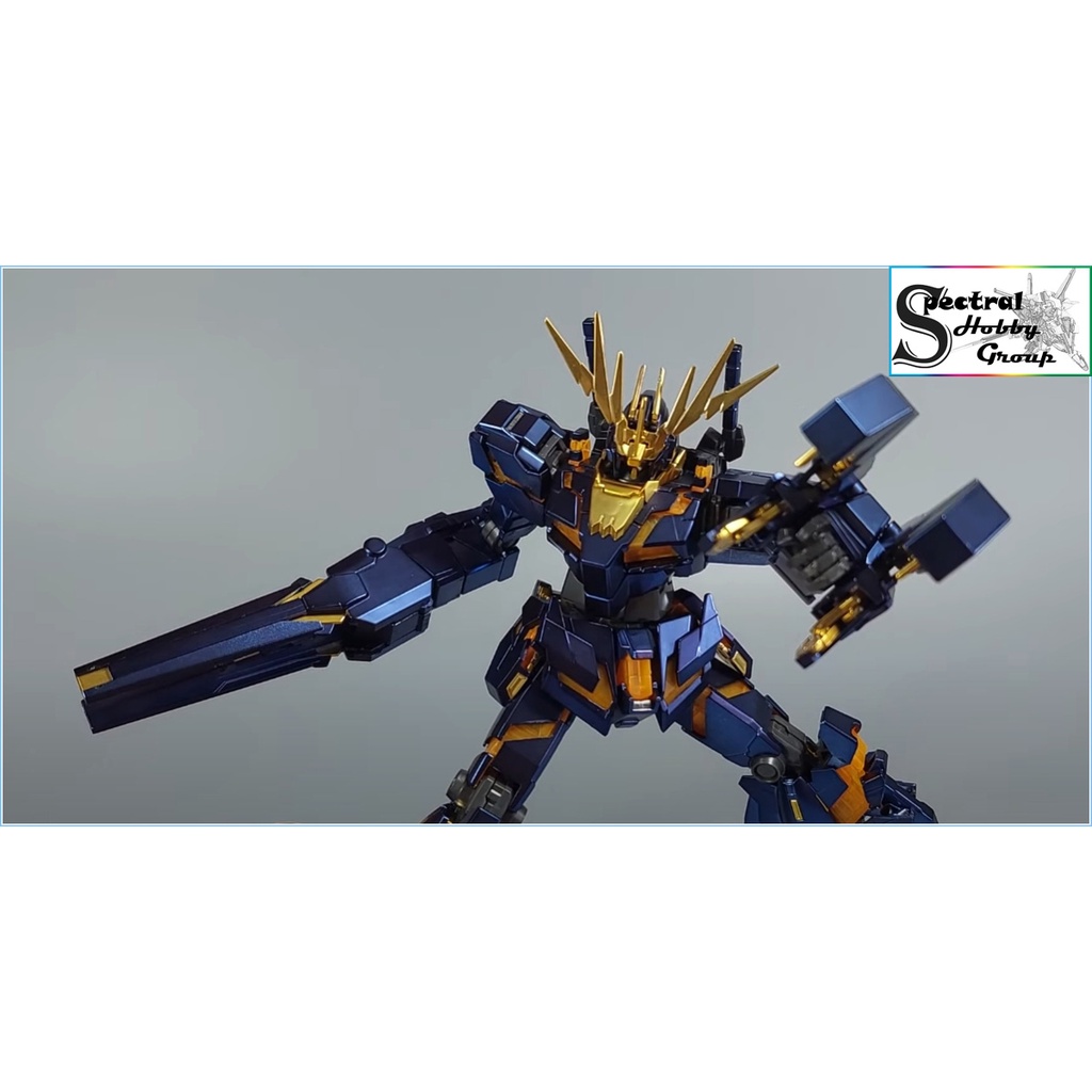 Mô hình lắp ráp MG 1/100 6639S UNICORN GUNDAM 02 BANSHEE TITANIUM FINISH daban model