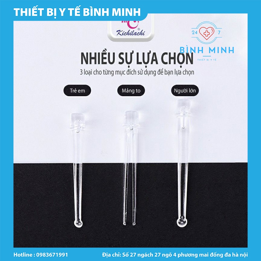 Cây Lấy Ráy Tai Có Đèn Phát Sáng 3 Đầu cho người lớn và trẻ nhỏ