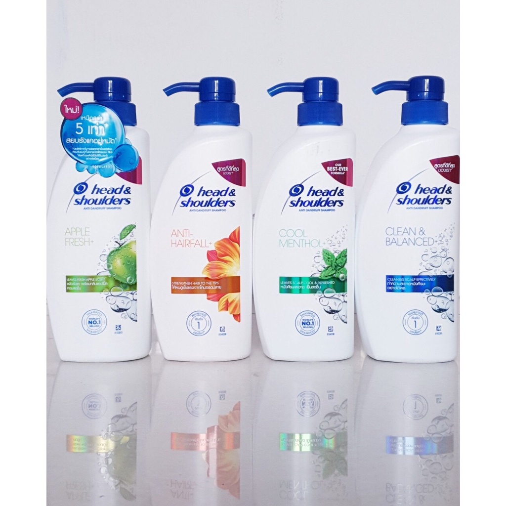 Dầu Gội Head And Shoulders Hương Bạc Hà 450ml Thái Lan