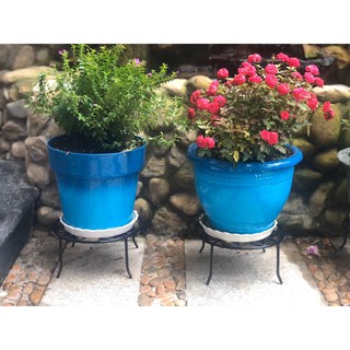 [Giá rẻ ]Combo 5 đôn kê sắt chậu cây cảnh, hồ cá nhỏ 21 cm