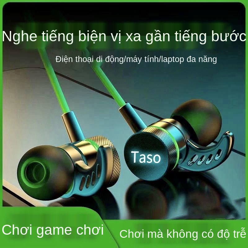 ◕PUBG/GLQM có dây Tai nghe gaming Mic rất chuyên nghiệp Phân biệt vị trí trong chơi game điện thoại di động ty-c dụng Bl