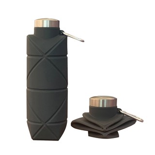 Bình nước gấp gọn silicon 700ml giữ nhiệt nóng - lạnh