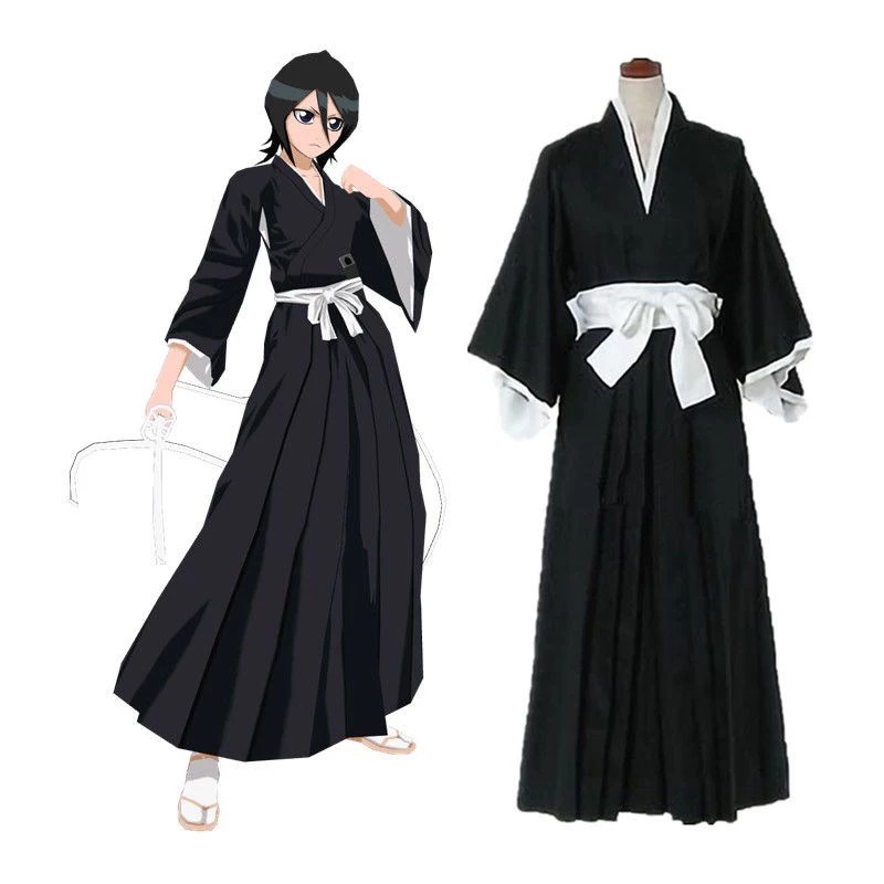 Trang Phục Hóa Trang Nhân Vật Anime Bleach Rukia Kuchiki Ichigo Kurosaki