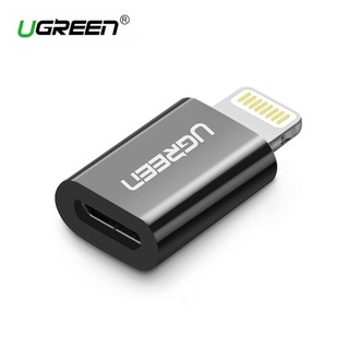 Đầu chuyển đổi cáp sạc lightning UGREEN Micro USB sang 8 Pin