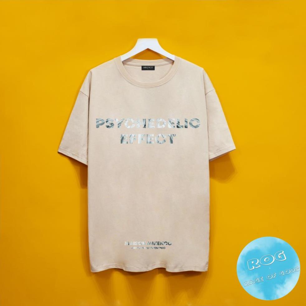 Áo thun tay lỡ MIKENCO PSY Streetwears SG , Áo thun unisex nam nữ from rộng oversize chất liệu cotton