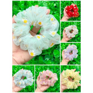 Dây cột tóc Srunchies Hoa cúc Daily