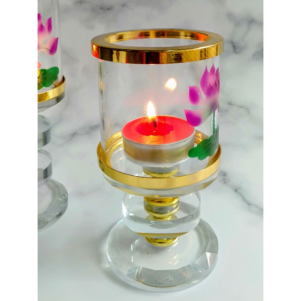 Nến Tealight Sáp Bơ Hộp 100 viên - Lộc Phúc