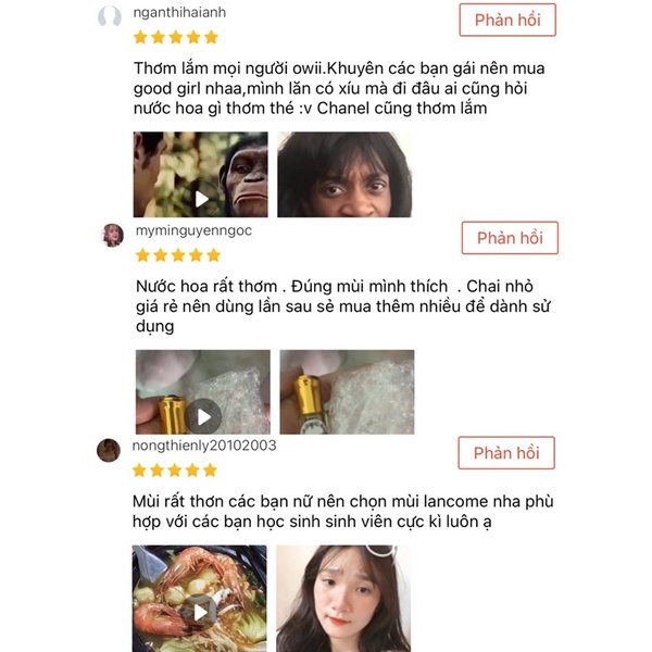 Tinh dầu nước hoa Dubai mini dành cho nữ ngọt ngào, thơm lâu 3ml|20 mùi lựa chọn|Bestore Vietnam