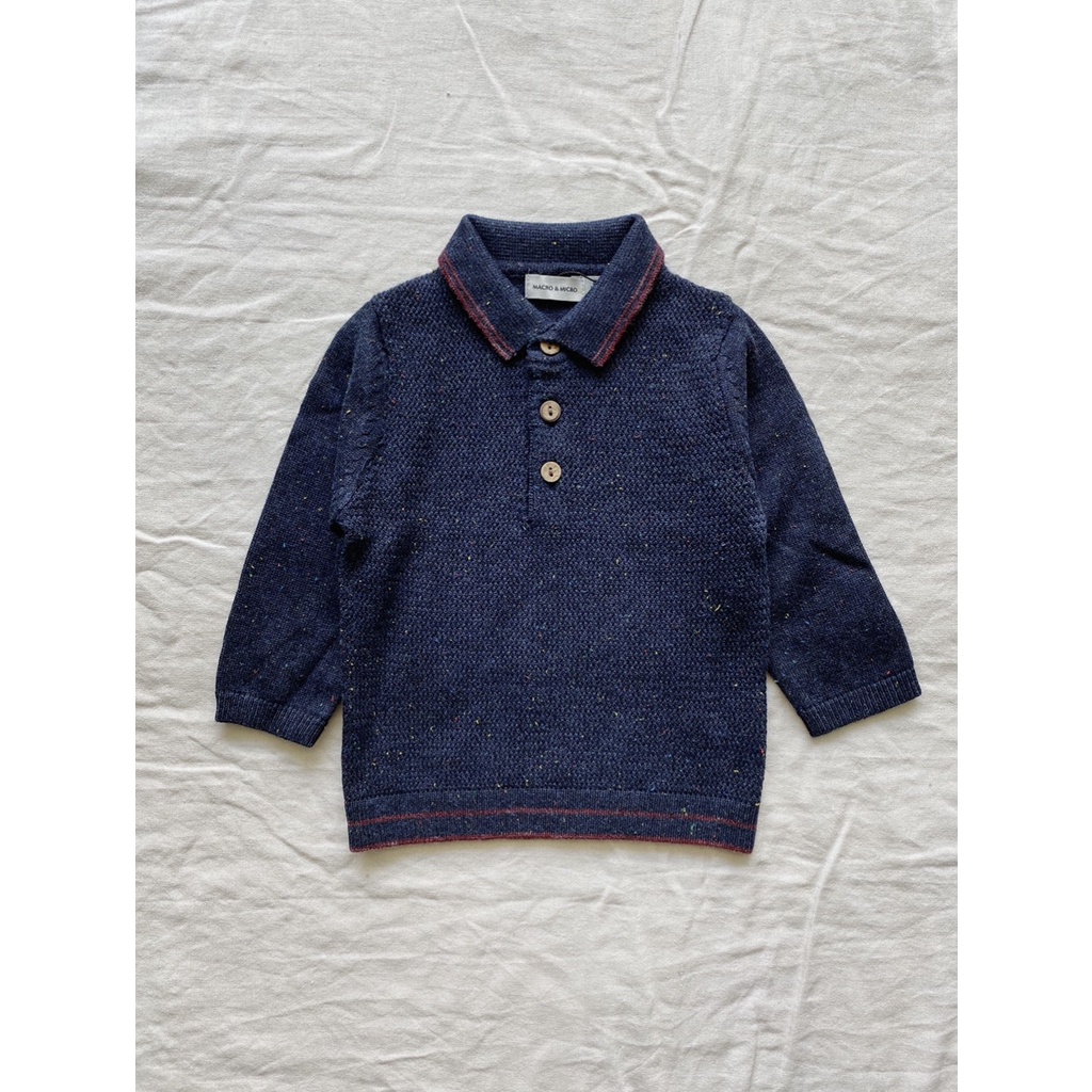 Kyuy Knitted Polo 21 Macro &amp; Micro (Áo Len Cổ Polo)