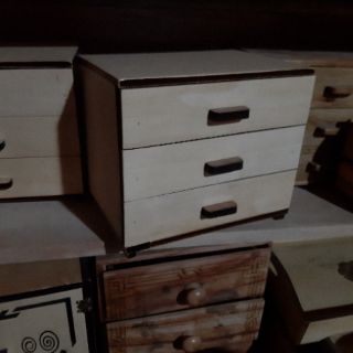 Tủ gỗ mini 3 ngăn