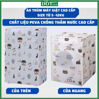 Bọc máy giặt Cao Cấp Đủ Size Chống Thấm ,Chống bám bụi ,Tháo Lắp dễ dàng Dotina BR01