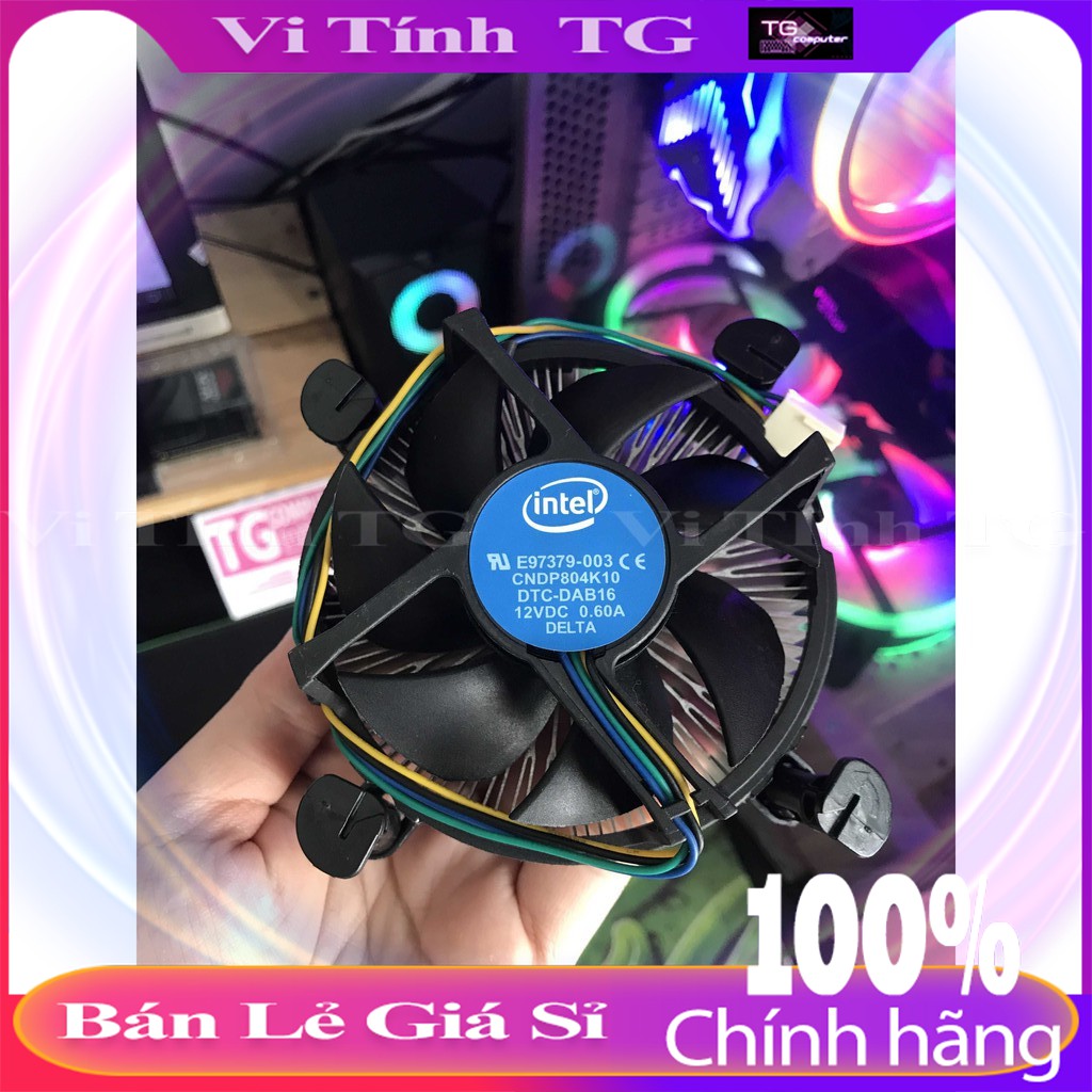 Quạt tản nhiệt CPU / Fan cpu socket 1155, 1150, 1151, 1156, 1151 cũ FULLBOX