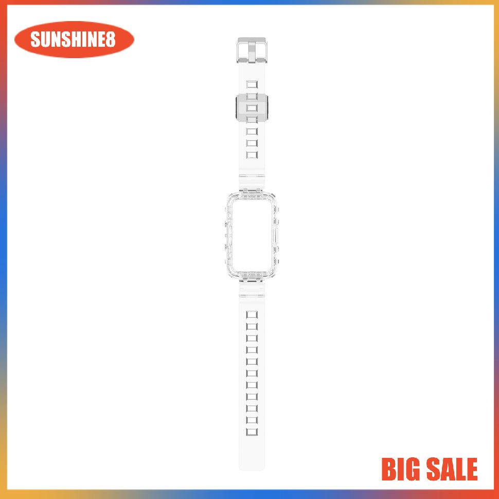 Dây đeo TPU trong suốt chống bụi chống rơi cho Honor Band 6