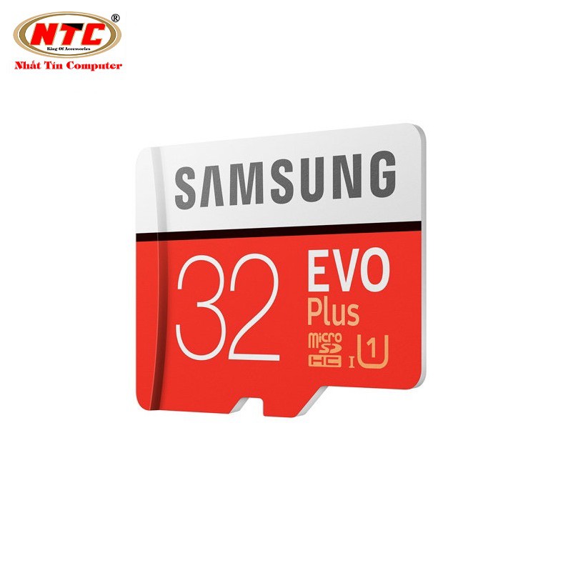 Thẻ nhớ MicroSDHC Samsung Evo Plus 32GB R95MB/s W20MB/s U1 2K - box Anh New (Đỏ) | BigBuy360 - bigbuy360.vn
