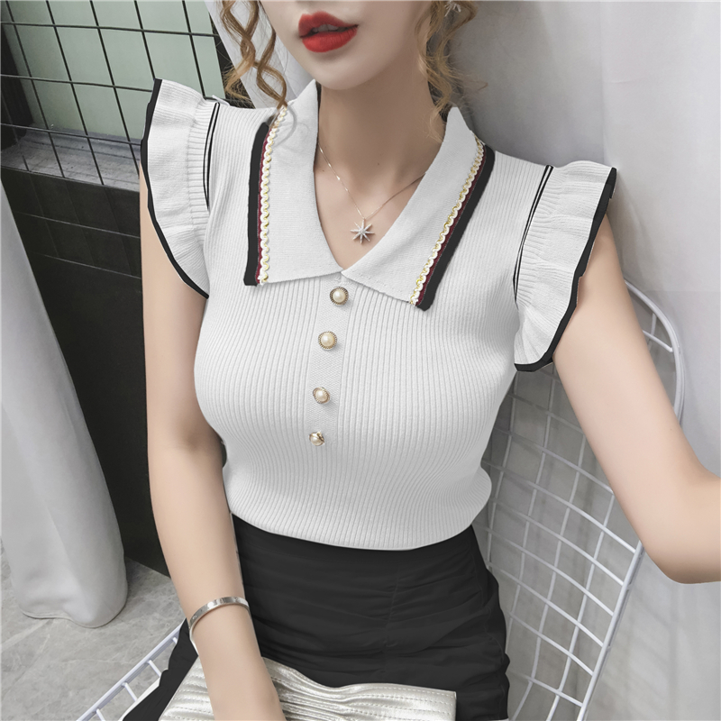 Áo Nữ Không Tay Cổ Chữ V Thời Trang Quyến Rũ
