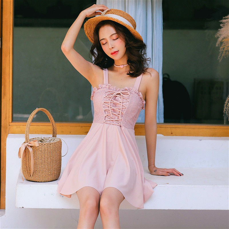 Tủ đựng & Hộp lưu trữÁo tắm một mảnh nước nóng màu đỏ lưới xẻ tà kiểu mới với phần bụng phẳng gợi cảm 5 | BigBuy360 - bigbuy360.vn