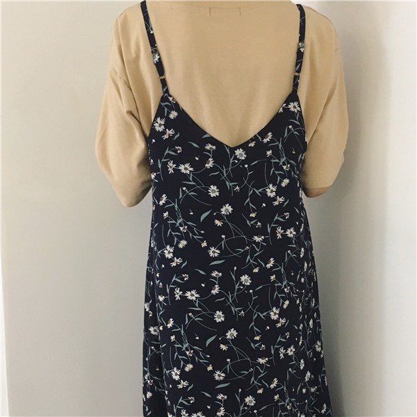 |V21| Váy yếm hoa nhí 2 dây
