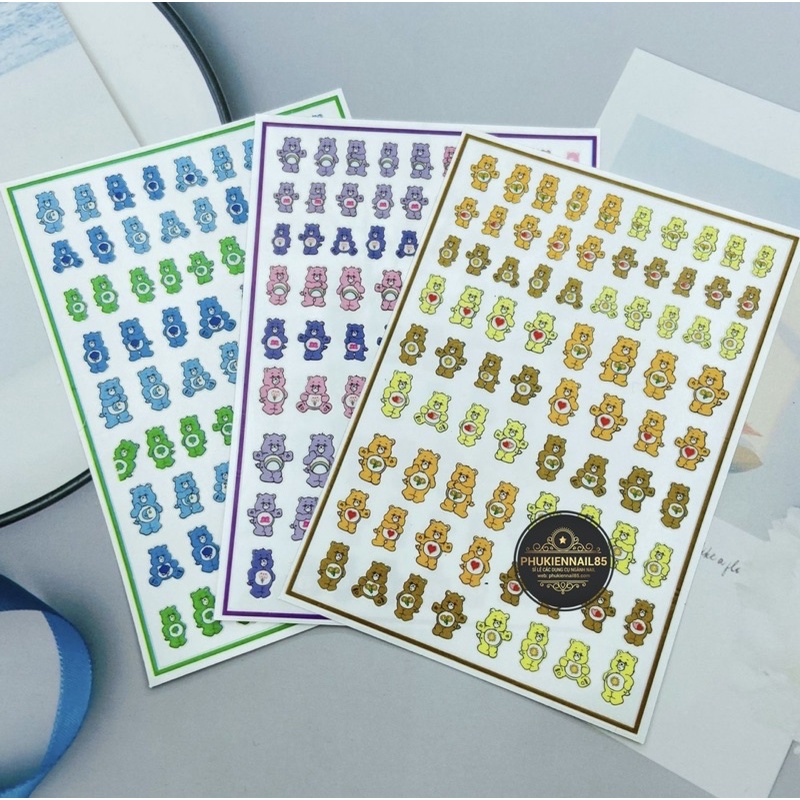 sticker gấu