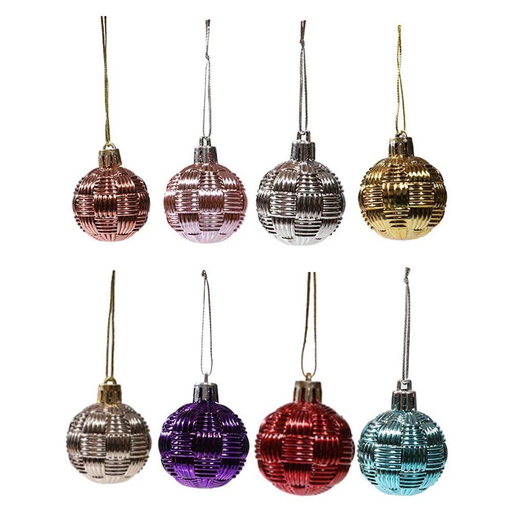 Quả Châu Trang Trí Cây Thông Noel Nhiều Màu Sắc