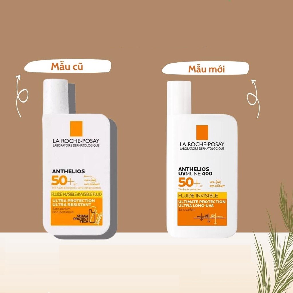 Kem Chống Nắng La Roche Posay Dành Cho Da Nhạy Cảm/ La Roche Posay Anthelios Invisible Fluid SPF 50+  50ml