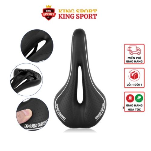 Yên Xe Đạp Thể Thao Cao Cấp SPORT SADIE Có Lỗ Thoáng Khí Siêu Nhẹ.