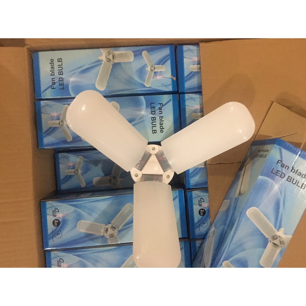 🔴Đang Sale - Bóng Đèn Buld 3 Bóng Cánh Quạt 30W - 45W Siêu Sáng - Có Bảo Hành.
