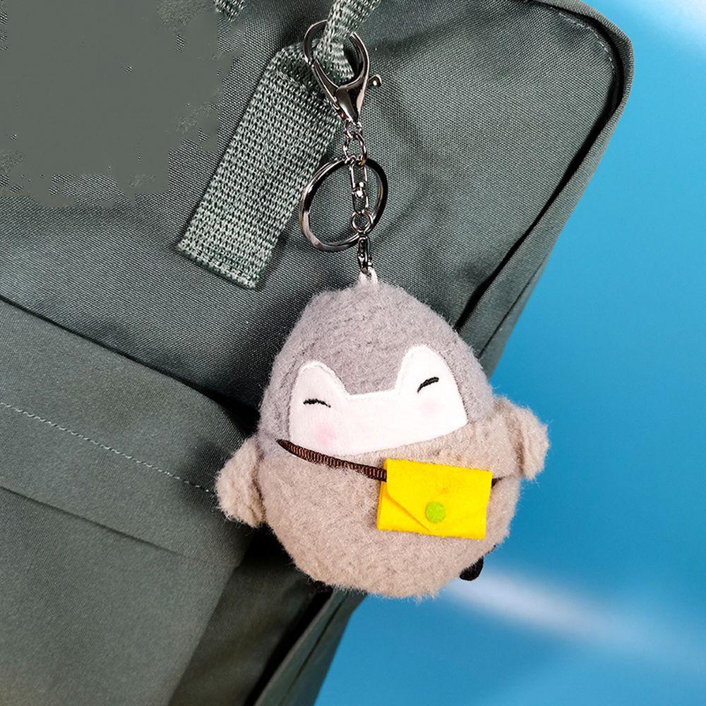 Móc Khóa Hình Bé Gái Nhồi Bông Dễ Thương