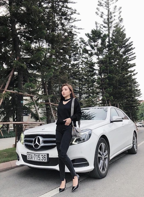 Giày cao gót da bóng