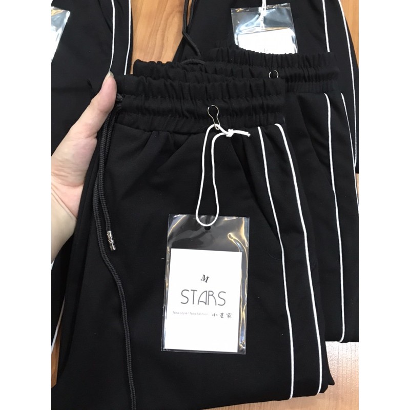 [FREESHIP- Ảnh thật] Quần jogger 2 sọc nhí chất umi Hàn cao cấp | BigBuy360 - bigbuy360.vn
