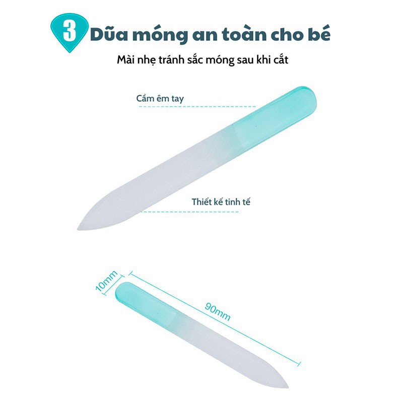 Bấm móng tay bộ 4 phụ kiện cho trẻ