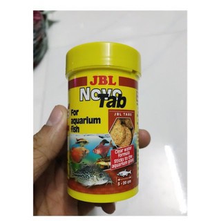 Thức ăn dán kính cho cá hàng Đức JBL Novo Tab