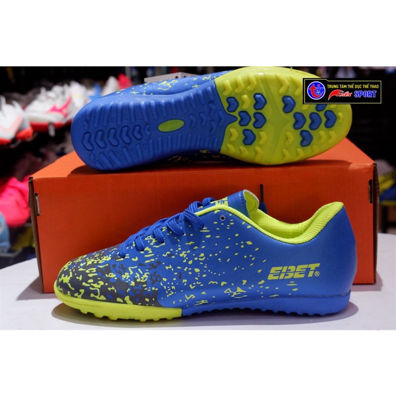 Giày đá bóng ebet -xanh bích(size38-44)