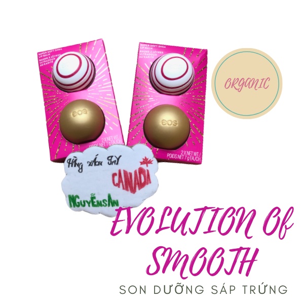 SON dưỡng EOS  NATURAL Son Trứng CANADA