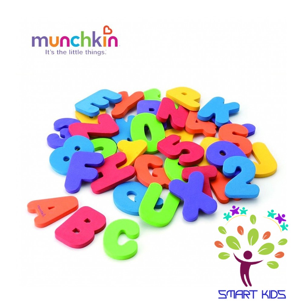 Bộ chữ số bằng xốp Munchkin