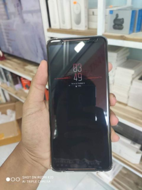 Cường lực Rog Phone 2 / Phone 3 / Phone 5 / 5s hiệu Gor Cao cấp chất đẹp 9H / 2.5D ( tặng keo mép ) )p )