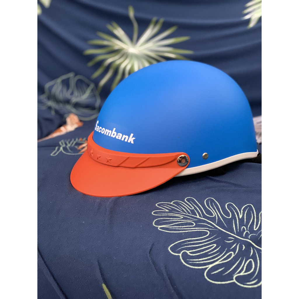 Nón Bảo Hiểm Sacombank mẫu mới