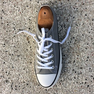 Giày  AllStar Cổ Thấp Xám Nhạt Nam
