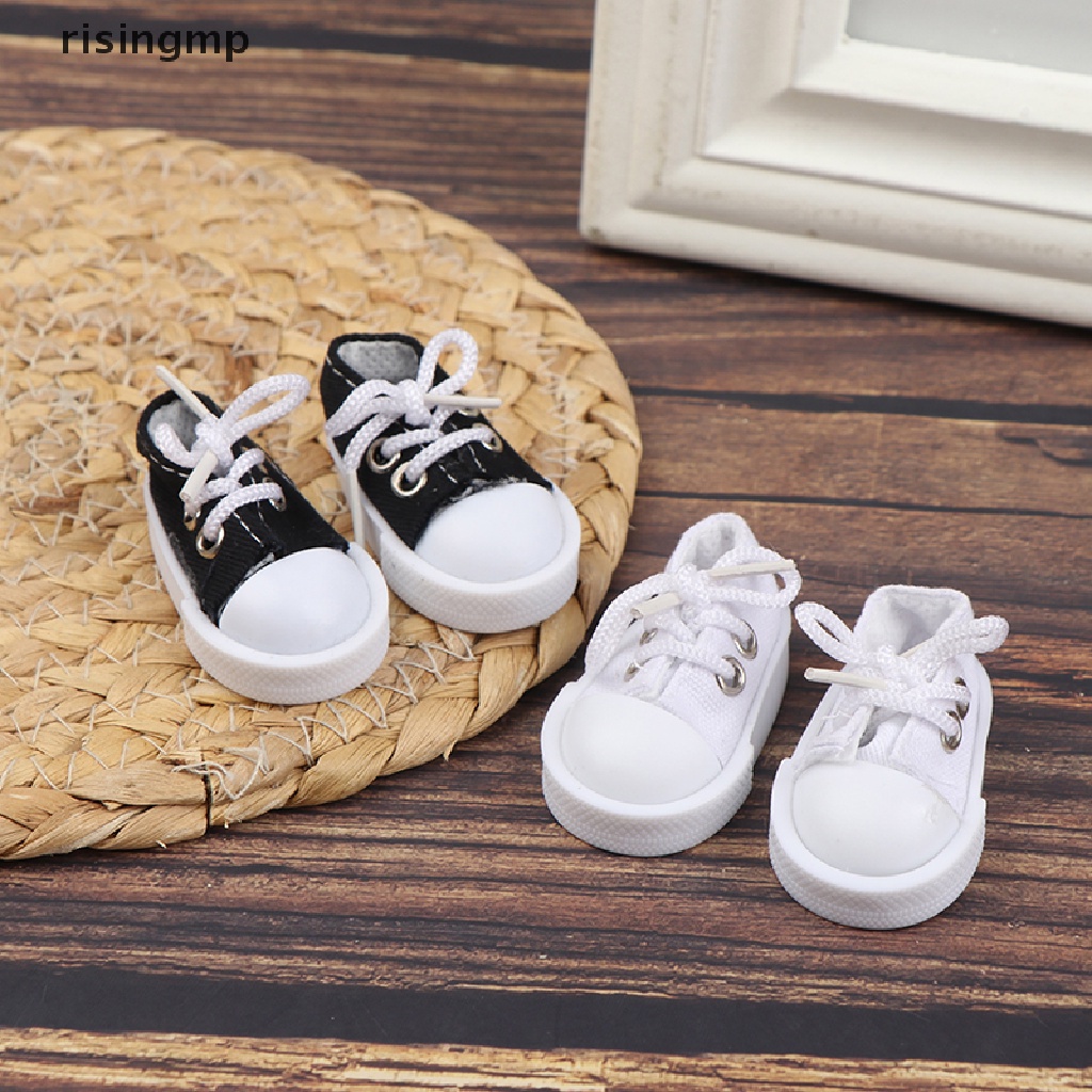 Giày Thể Thao Cao 5cm Cột Dây Cho Búp Bê 30cm 1 / 6 ♨Trên đó