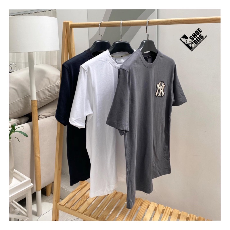 [Bao check chính hãng]Áo thun tay ngắn M.LB logo thêu NY nhiều màu nhiều size