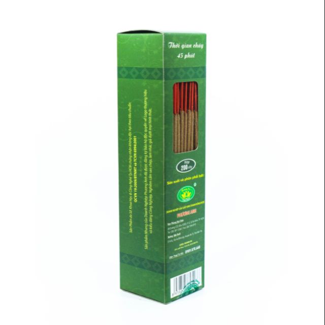 Nhang sạch thảo dược 100% - LIỄU TRI HƯƠNG 2 Tấc