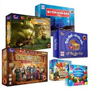 Boardgame-Đi tìm kho báu mini -Đồ chơi trẻ em thông minh sáng tạo-phát triển IQ cao-Trò chơi tương tác-Siêu thú vị