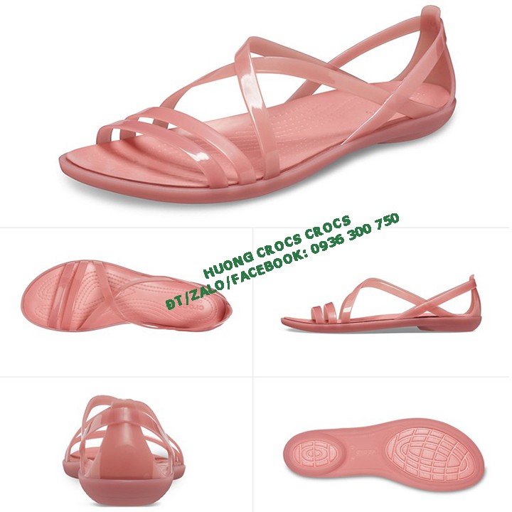 SANDAL C.ROC.S ISABELLA STRAPPY MÀU HỒNG