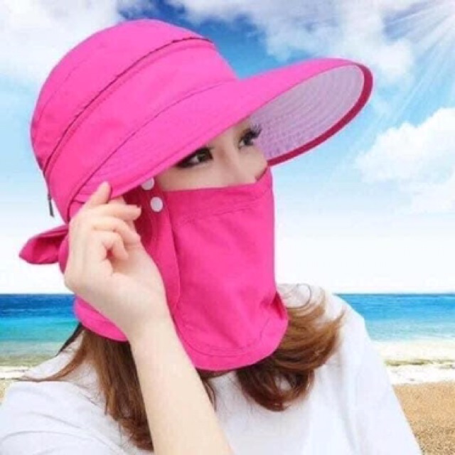 MŨ CHỐNG NẮNG THỜI TRANG 3 IN 1