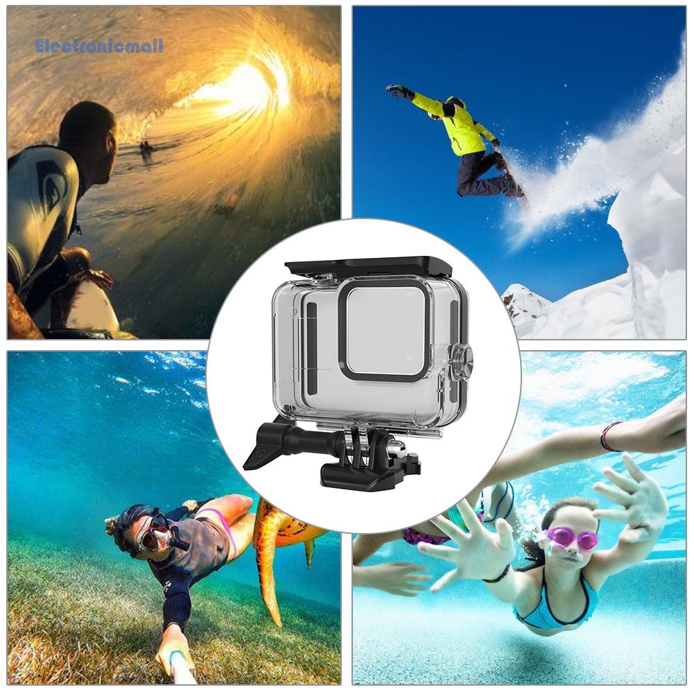 Vỏ bảo vệ chống thấm nước màu đen cho GoPro Hero 8 271* 60m
 | BigBuy360 - bigbuy360.vn
