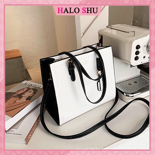 Túi xách nữ, túi công sở size lớn phù hợp đi học, đi làm HALO SHU mã KN0010